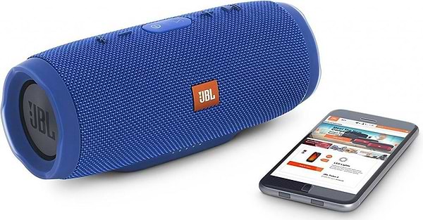 Фото - Портативная акустика JBL Charge 3 Blue (JBLCHARGE3BLUEEU)