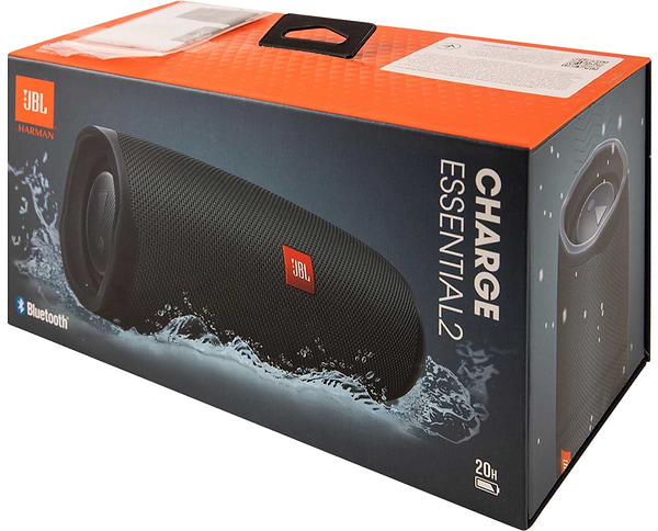 Фото - Портативная акустика JBL Charge Essential 2 Black (JBLCHARGEES2)
