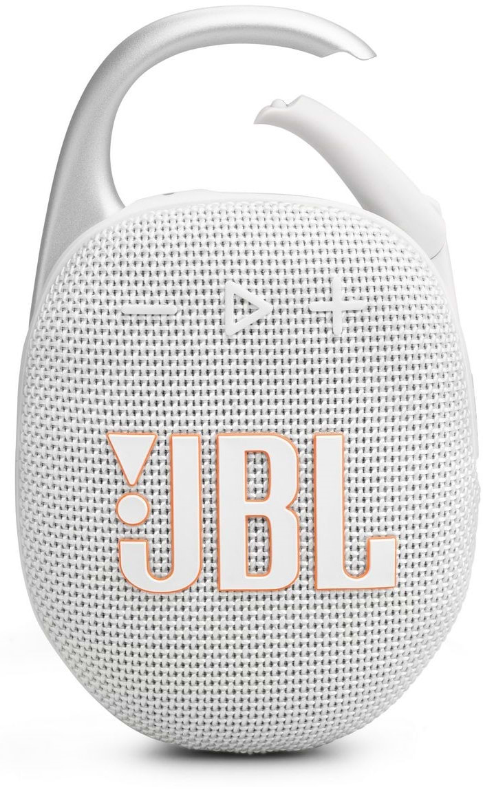 Портативна акустика JBL Clip 5 White (JBLCLIP5WHT) - Фото 1