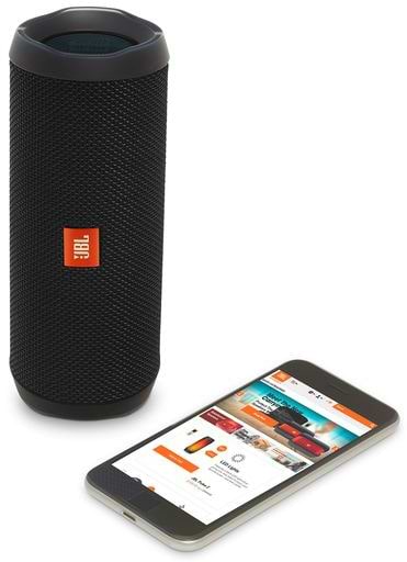 Фото - Портативная акустика JBL Flip 4 Black (JBLFLIP4BLK)