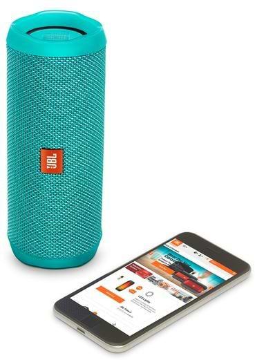 Фото - Портативная акустика JBL Flip 4 Teal (JBLFLIP4TEL)