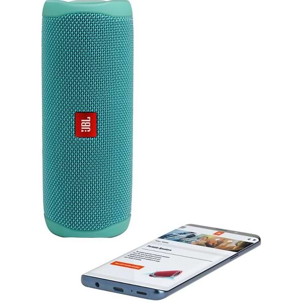 Фото - Портативная акустика JBL Flip 5 Teal (JBLFLIP5TEAL)
