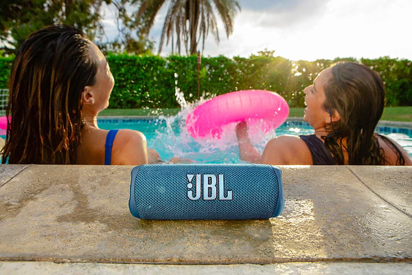 Фото - Портативна акустика JBL Flip 6 Blue (JBLFLIP6BLU)
