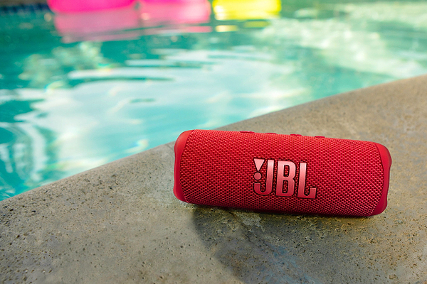 Фото - Портативна акустика JBL Flip 6 Red (JBLFLIP6RED)