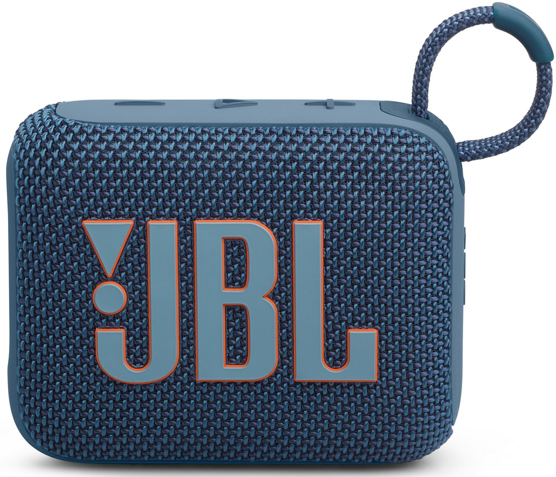 Портативна акустика JBL GO 4 Blue (JBLGO4BLU) - Фото 1