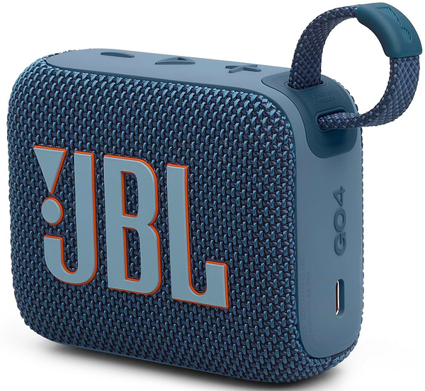 Фото - Портативна акустика JBL GO 4 Blue (JBLGO4BLU)
