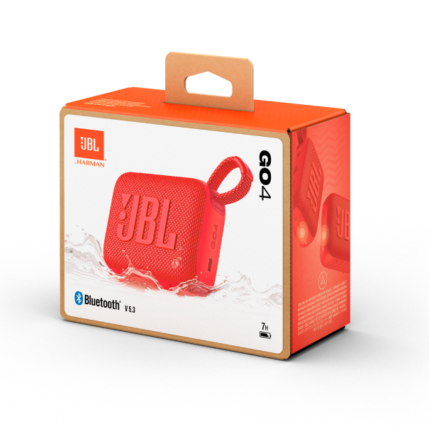 Фото - Портативна акустика JBL GO 4 Red (JBLGO4RED)