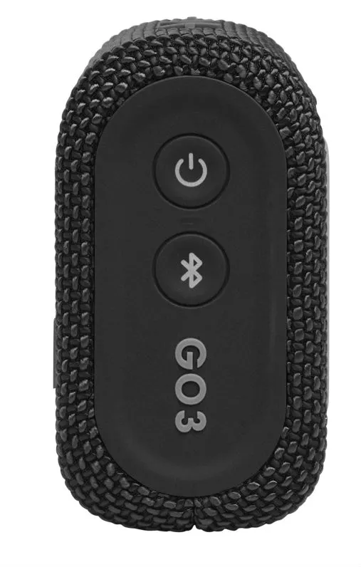 Фото - Портативна акустика JBL GO 3 Black (JBLGO3BLK)