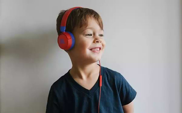Фото - Уценка - Наушники накладные проводные JBL JR 310 Blue (JBLJR310BLU)