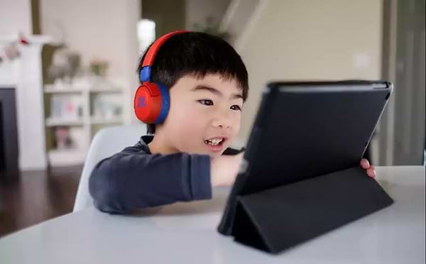Фото - Уценка - Наушники накладные проводные JBL JR 310 Blue (JBLJR310BLU)