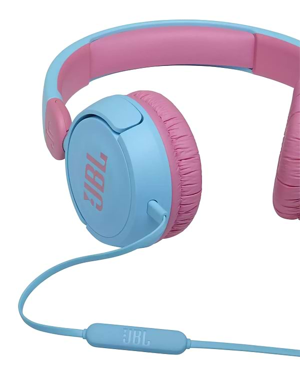 Фото - Уценка - Наушники накладные проводные JBL JR 310 Blue (JBLJR310BLU)