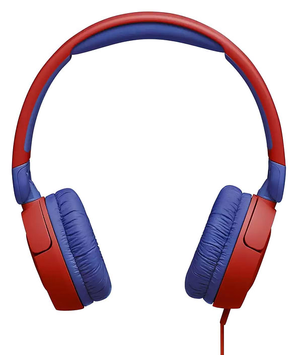 Фото - Наушники накладные проводные JBL JR 310 Red (JBLJR310RED)