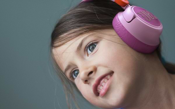 Фото - Навушники повнорозмірні бездротові JBL JR 460NC Pink (JBLJR460NCPIK)