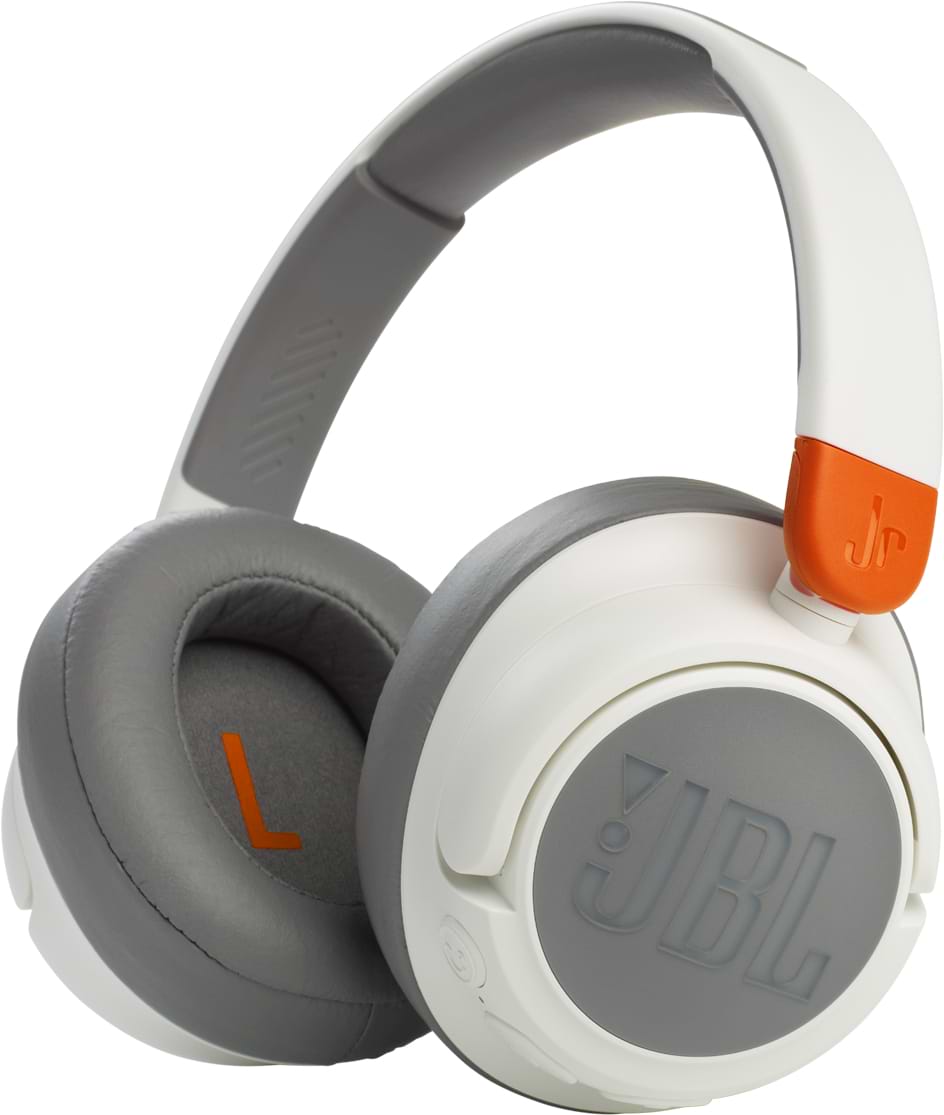 Навушники повнорозмірні бездротові JBL JR 460NC White (JBLJR460NCWHT) - Фото 1