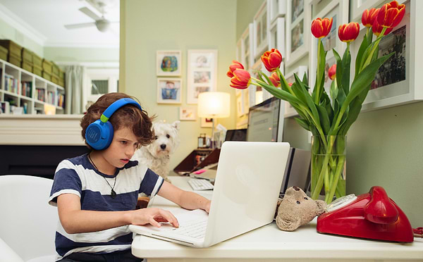 Фото - Наушники полноразмерные беспроводные JBL JR 460NC Blue (JBLJR460NCBLU)
