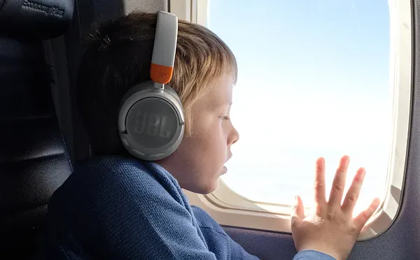 Фото - Наушники полноразмерные беспроводные JBL JR 460NC Blue (JBLJR460NCBLU)