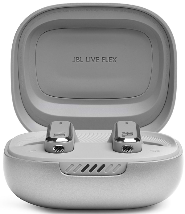 Фото - Навушники вкладиші бездротові TWS JBL Live Flex Silver(JBLLIVEFLEXSVR)