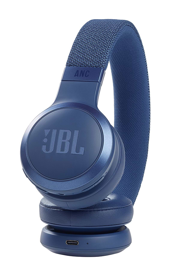 Фото - Навушники накладні бездротові JBL Live 460NC Blue (JBLLIVE460NCBLU)