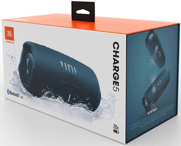 Фото - Портативная акустика JBL Charge 5 Blue (JBLCHARGE5BLU)