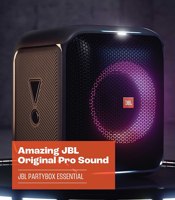 Портативная акустика JBL Partybox Encore Essential(JBLPBENCOREESSEP ...