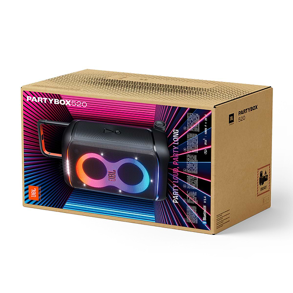 Фото - Акустична система JBL PartyBox 520 (JBLPARTYBOX520EU)
