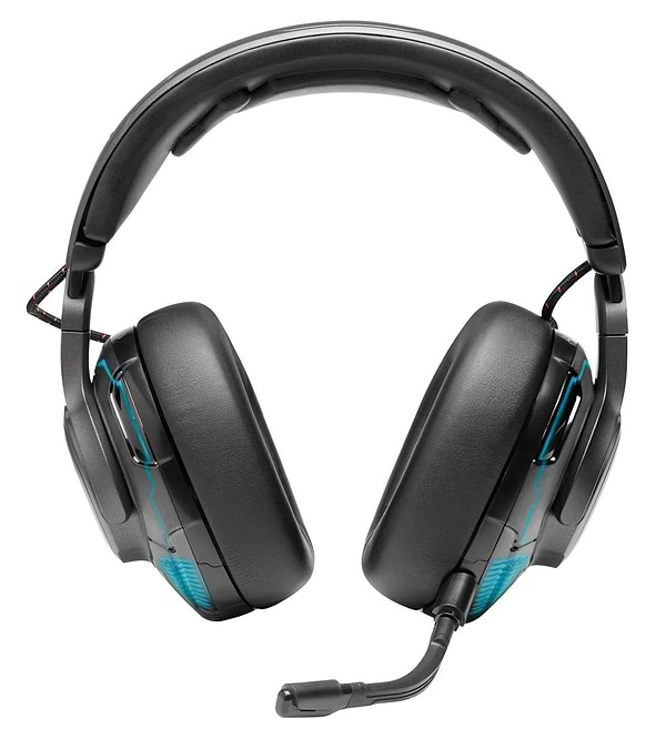 Фото - Гарнітура дротова ігрова JBL Quantum One Black (JBLQUANTUMONEBLK)