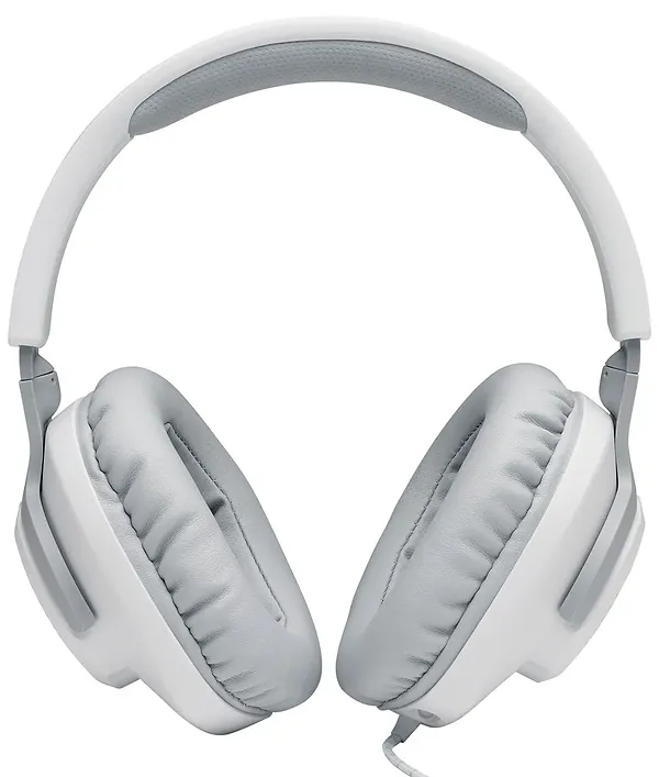 Фото - Гарнітура дротова ігрова JBL Quantum 100 White (JBLQUANTUM100WHT)
