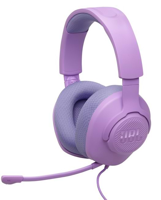 Фото - Гарнітура дротова ігрова JBL Quantum 100M2 Purple (JBLQTUM100M2PUR)