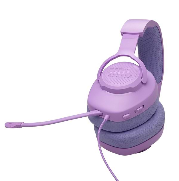 Фото - Гарнітура дротова ігрова JBL Quantum 100M2 Purple (JBLQTUM100M2PUR)