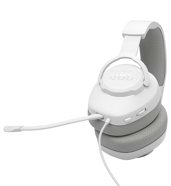 Фото - Гарнитура проводная игровая JBL Quantum 100M2 White (JBLQTUM100M2WHT)
