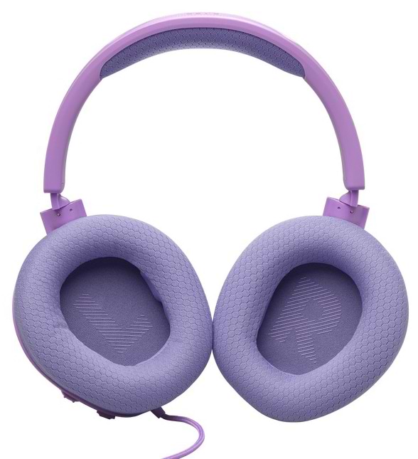 Фото - Гарнітура дротова ігрова JBL Quantum 100M2 Purple (JBLQTUM100M2PUR)