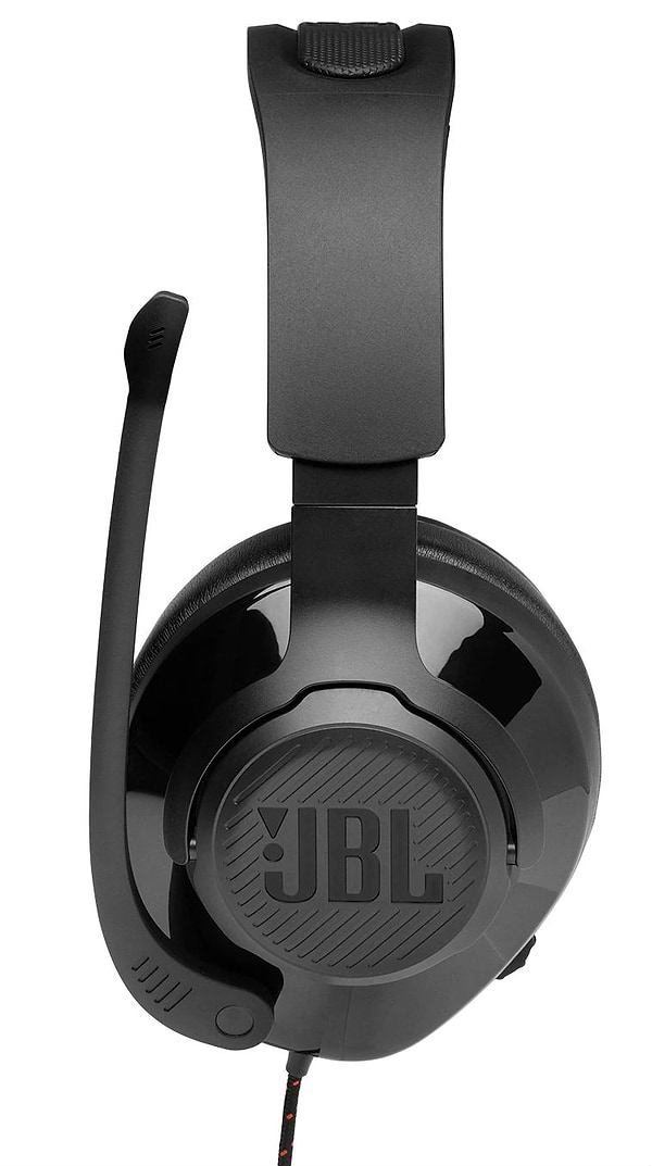 Фото - Гарнітура дротова ігрова JBL Quantum 200 Black (JBLQUANTUM200BLK)
