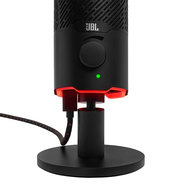 Фото - Мікрофон до комп'ютера JBL Quantu Stream Black (JBLQSTREAMBLK)