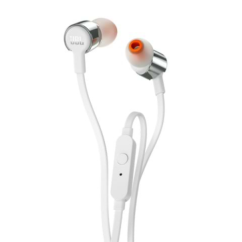Фото - Наушники вкладыши JBL T210 Grey (JBLT210GRY)