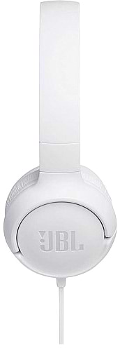 Фото - Уцінка - Навушники накладні дротові JBL T500 White (JBLT500WHT)