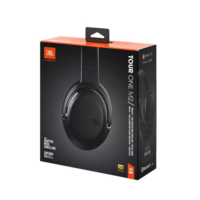 Фото - Наушники полноразмерные беспроводные JBL Tour One M2 Black  (JBLTOURONEM2BLK)