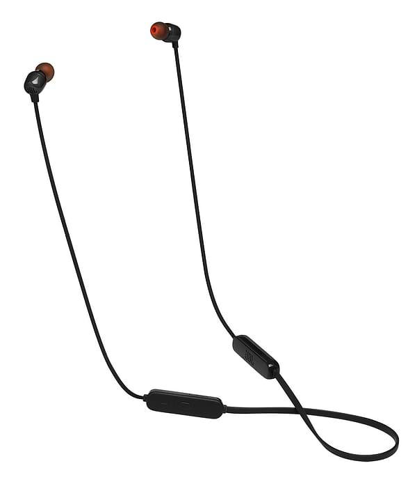 Фото - Наушники вкладыши беспроводные JBL Tune 115 BT Black (JBLT115BTBLK)