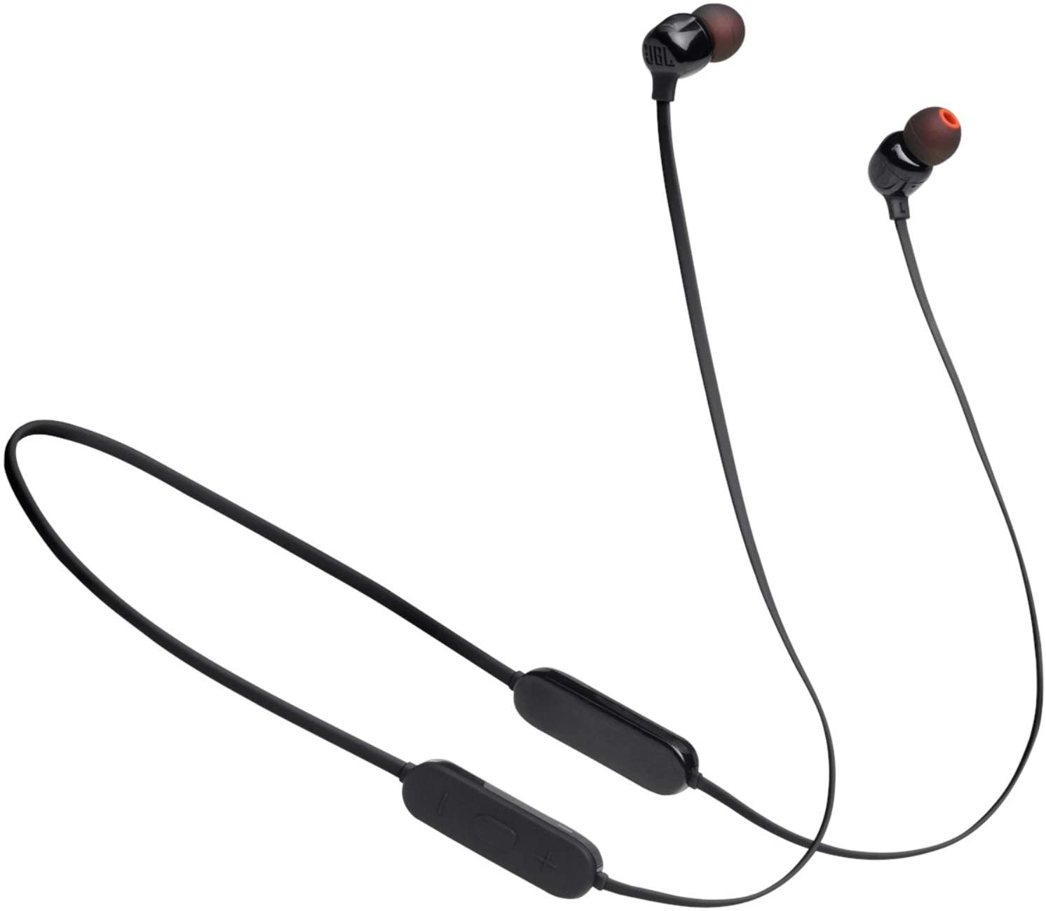 Навушники вкладиші бездротові JBL JBLT125BTBLK - Фото 1
