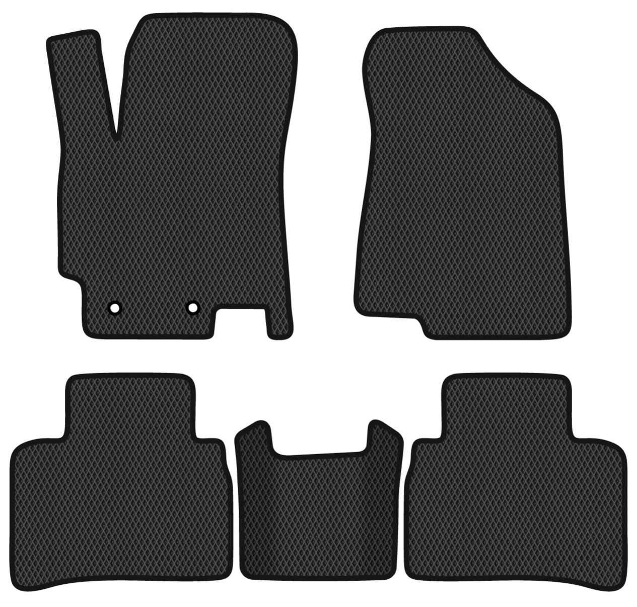 EVA килимки в салон авто EVAtech для J7 JAC 2019 1 покоління Liftback EU JC23705CV5AV2RBB