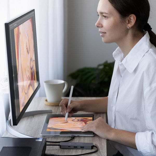 Фото - Хаб USB J5create 2-USB-A/1 USB-C (JCH462-N)