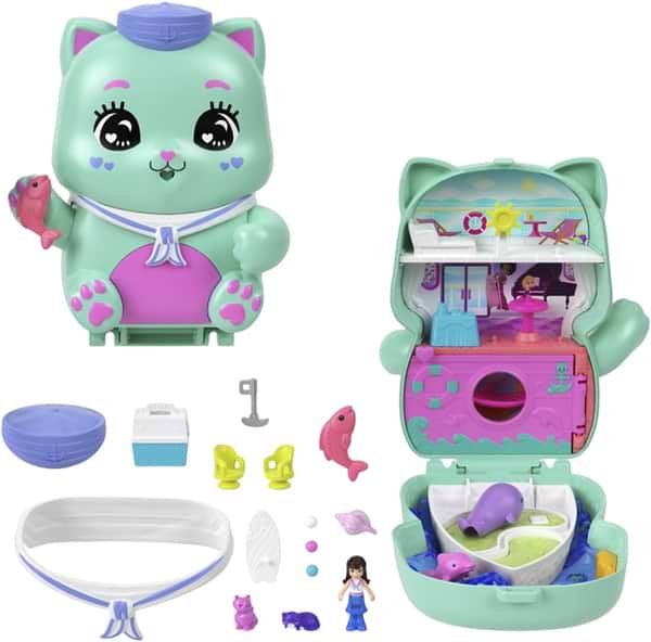 Фото - Кукла-сюрприз набор Polly Pocket Компактный мир приключений в ассортименте (JFG56)