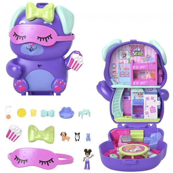 Фото - Кукла-сюрприз набор Polly Pocket Компактный мир приключений в ассортименте (JFG56)