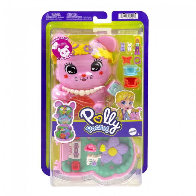Фото - Кукла-сюрприз набор Polly Pocket Компактный мир приключений в ассортименте (JFG56)