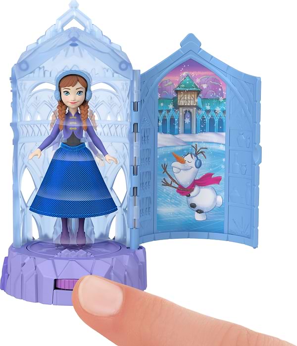 Фото - Кукольный набор Disney Frozen "Загадочная башня" по мотивам м/ф "Ледяное сердце" (сюрприз) (JCR90)