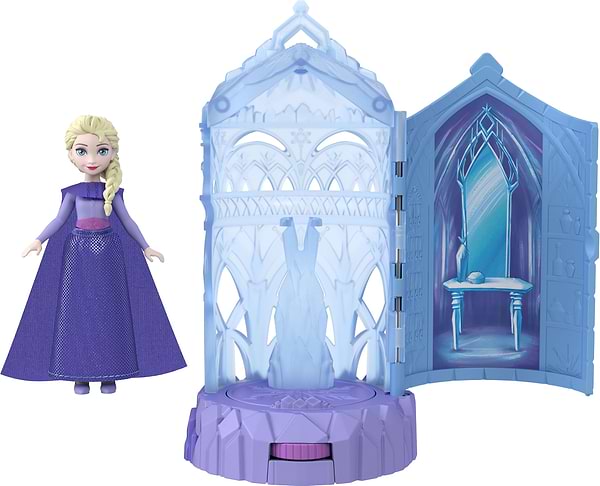 Фото - Кукольный набор Disney Frozen "Загадочная башня" по мотивам м/ф "Ледяное сердце" (сюрприз) (JCR90)