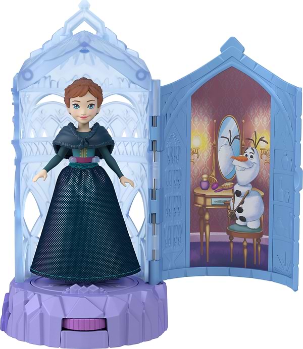 Фото - Кукольный набор Disney Frozen "Загадочная башня" по мотивам м/ф "Ледяное сердце" (сюрприз) (JCR90)