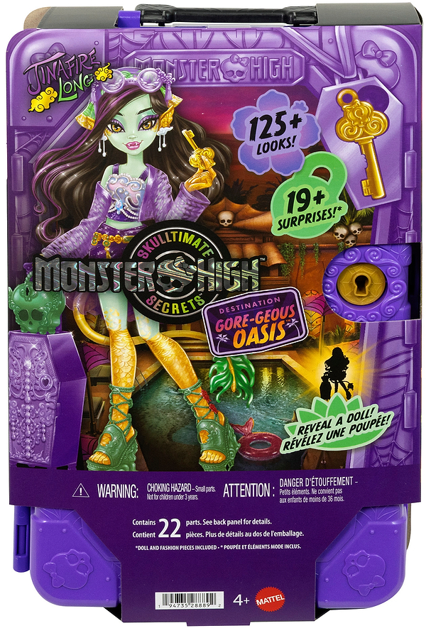 Фото - Ляльковий набір Monster High Жахо-секрети Джиніфаєр серії Кошмарні канікули (JDR52)