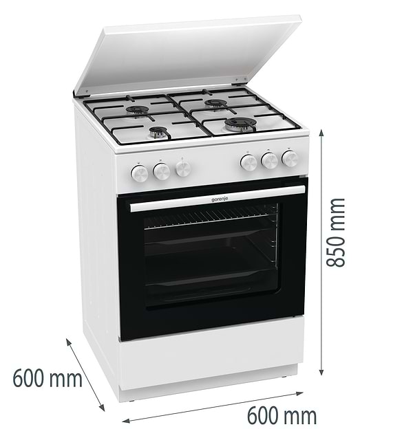 Фото - Плита газовая Gorenje GG 6A11 WJ