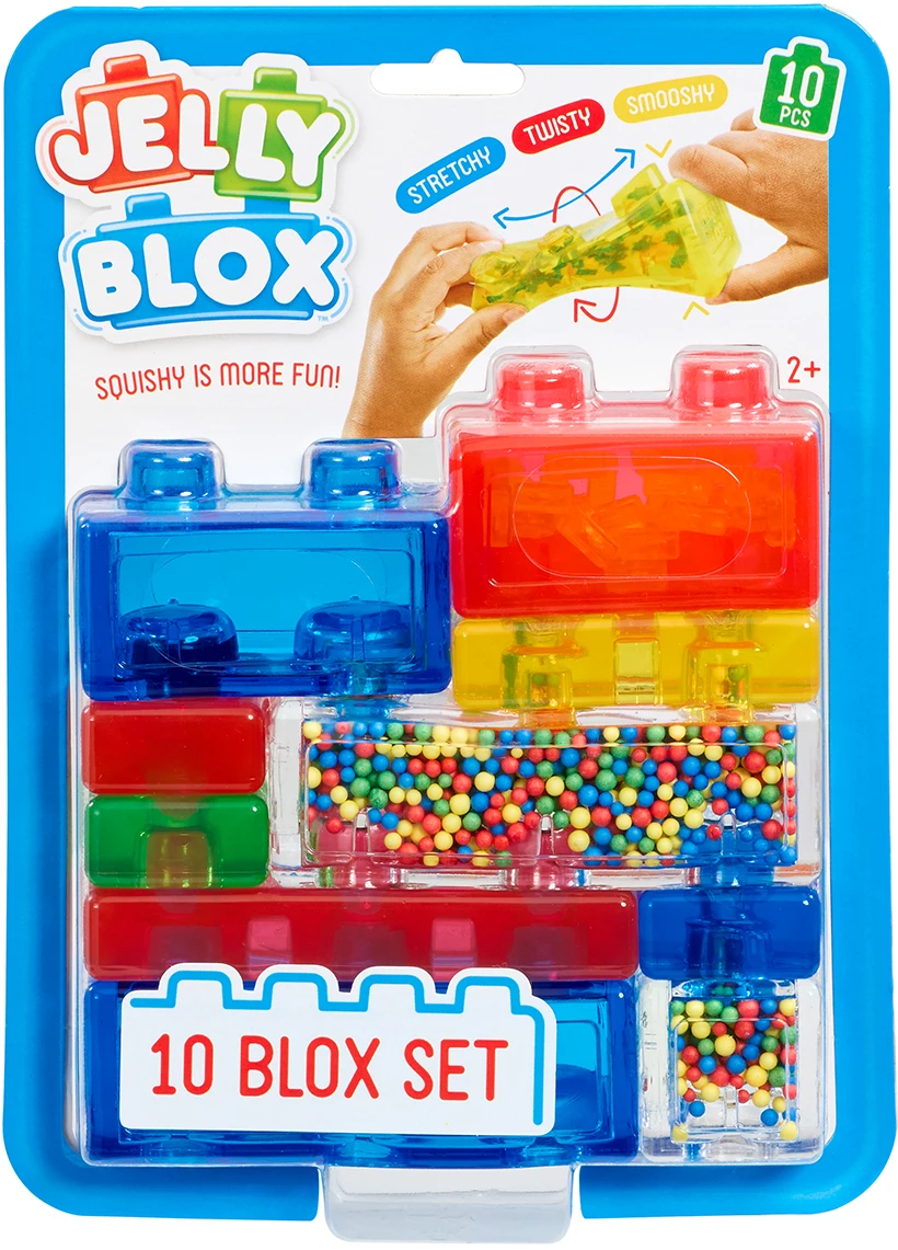 М'який конструктор для малюків Jelly Blox сенсорний ДЖЕЛЛІ-ФАНТАЗІЯ (934840)