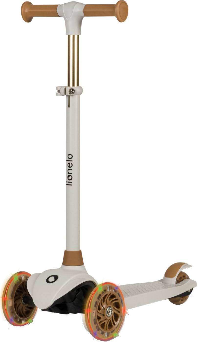 Трёхколёсный самокат Lionelo Jessy Grey Brown